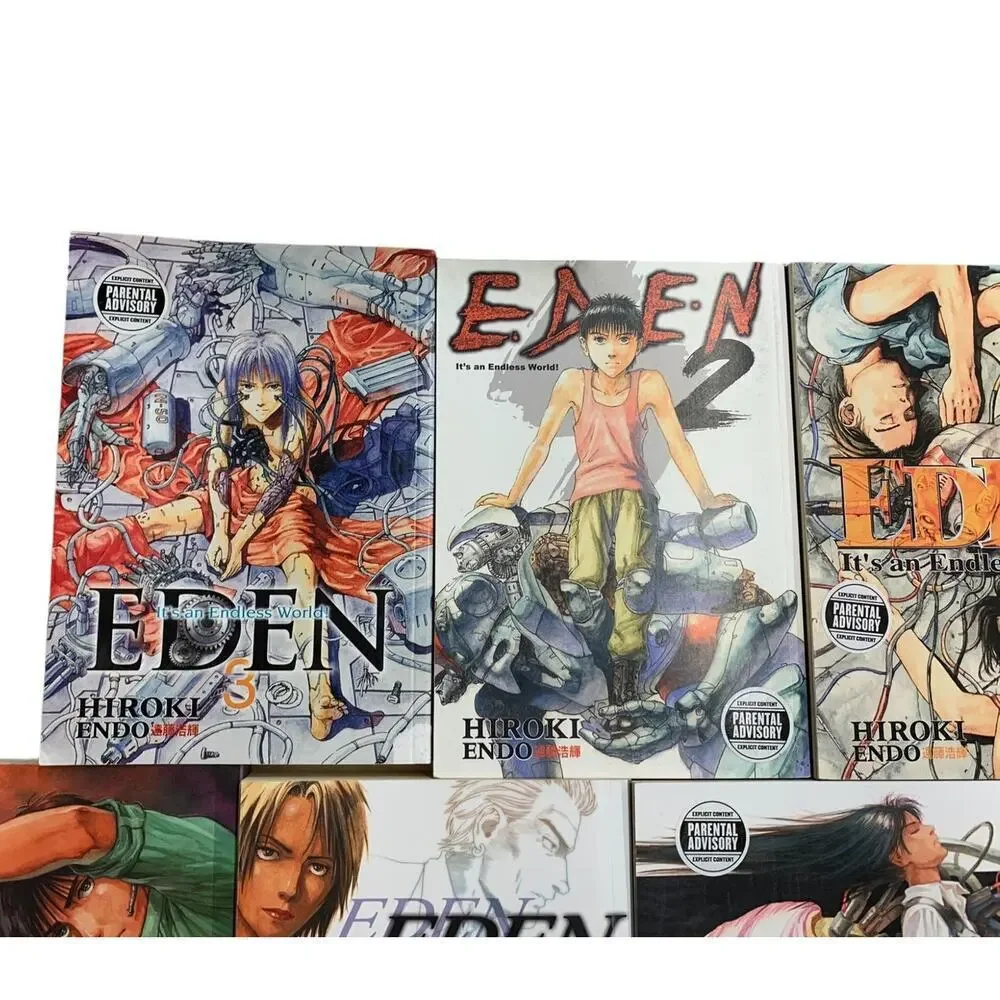 Eden Its an‎ Endless World! Manga English Vol. 1-7 Hiroki Endo